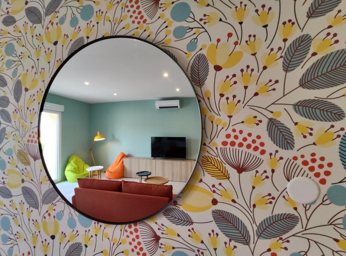 Apartamento Colormix 3 Etoiles - 95M2 Plein Centre - Ensoleille Climatise Mèze Exterior foto